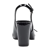 Unisa Mernie Womens Pointed Closed Toe Block Heel Pumps