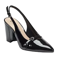 Unisa Mernie Womens Pointed Closed Toe Block Heel Pumps