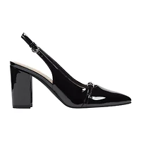 Unisa Mernie Womens Pointed Closed Toe Block Heel Pumps