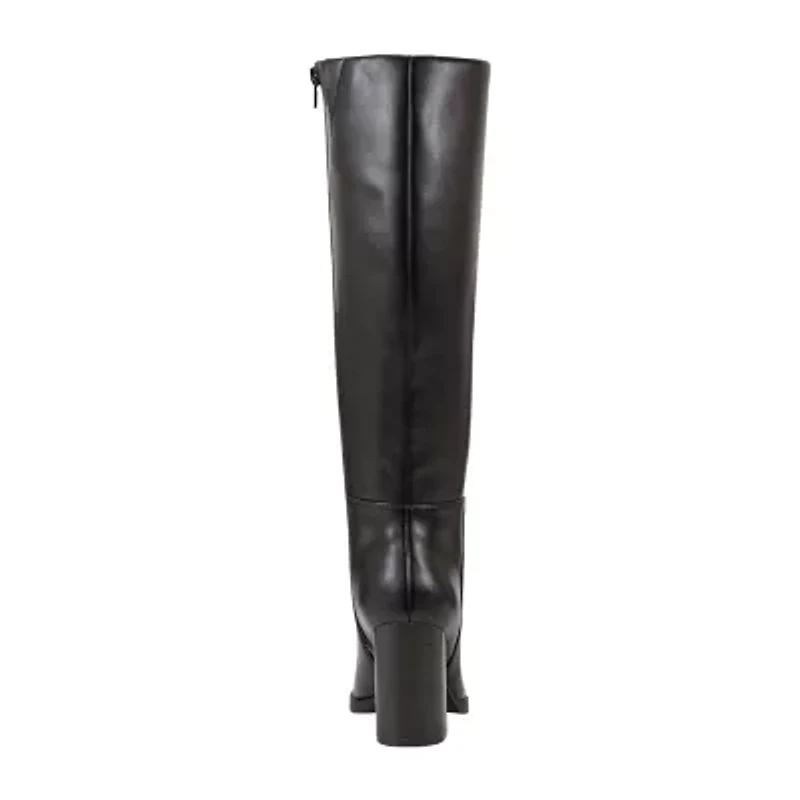 Unisa Womens Lanna Stacked Heel Riding Boots