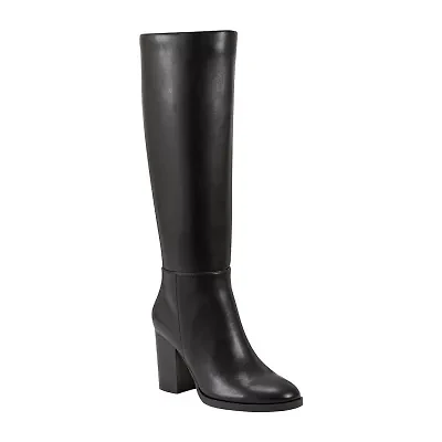 Unisa Womens Lanna Stacked Heel Riding Boots