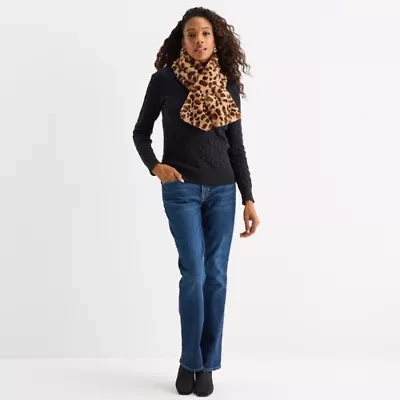 Mixit Faux Fur Muffler Wrap Scarf