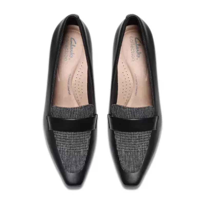 Clarks Scarlyt Mabel Womens Pointed Kitten Heel Pumps