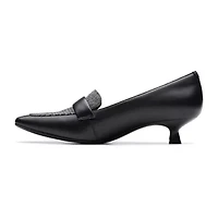 Clarks Scarlyt Mabel Womens Pointed Kitten Heel Pumps