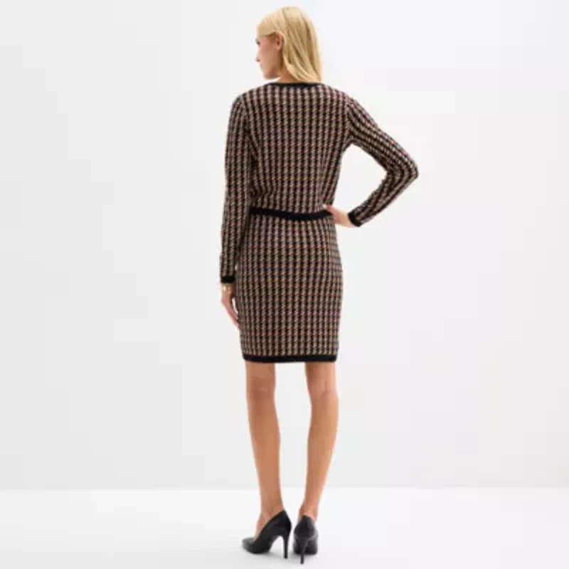 Melonie T Womens Sleeveless Sweater Dress