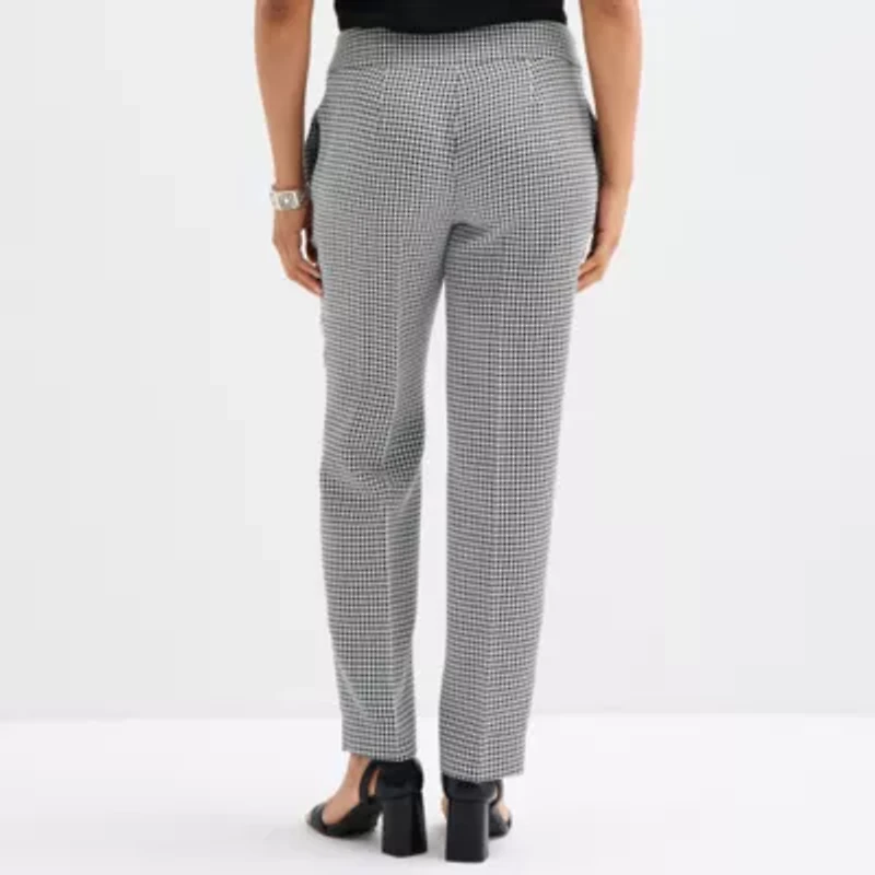 Black Label by Evan-Picone Womens Straight Fit Suit Pant