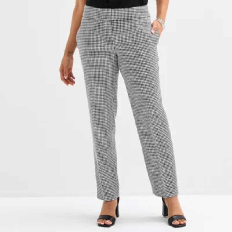 Black Label by Evan-Picone Womens Straight Fit Suit Pant