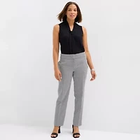 Black Label by Evan-Picone Womens Straight Fit Suit Pant