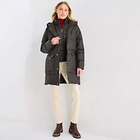 Gallery Womens Hooded Heavyweight Puffer Jacket