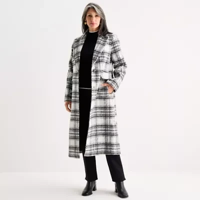 Liz Claiborne Womens Heavyweight Car Coat