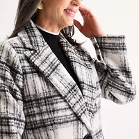 Liz Claiborne Womens Heavyweight Car Coat