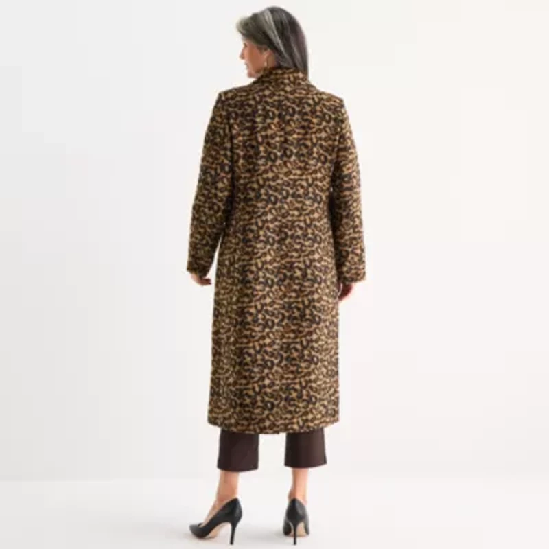Liz Claiborne Womens Heavyweight Car Coat
