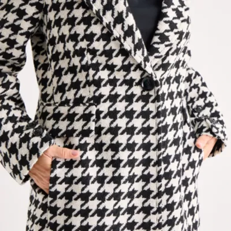 Liz Claiborne Womens Heavyweight Car Coat