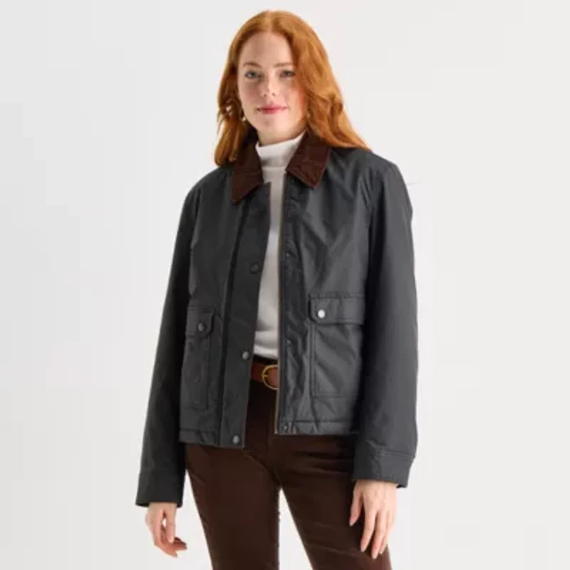 St. John's Bay Womens Midweight Jacket