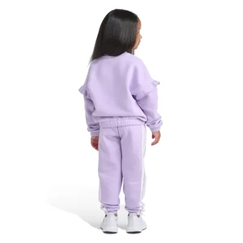 adidas Little Girls 2-pc. Pant Set