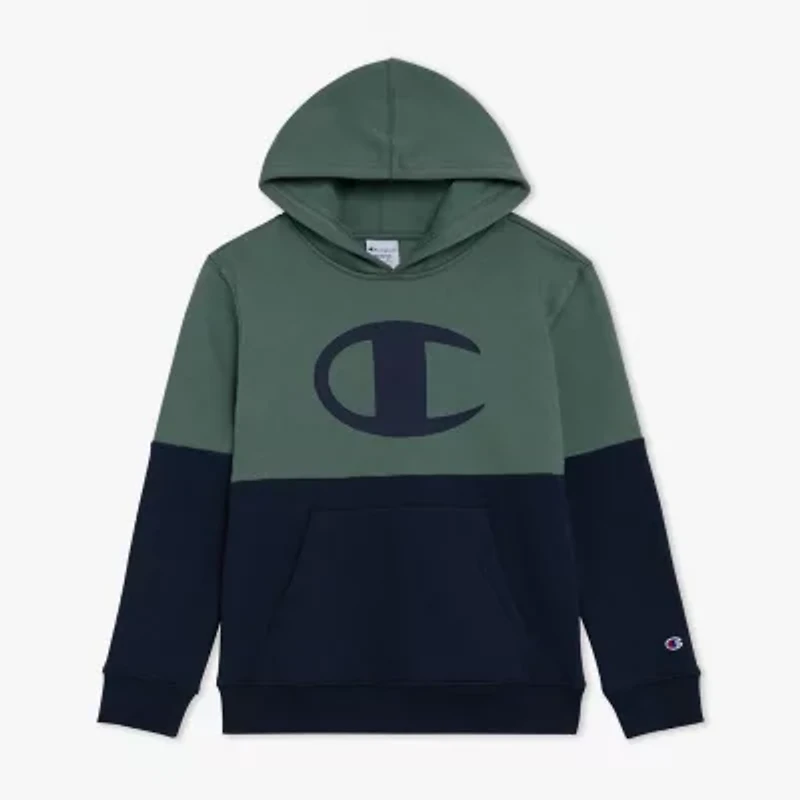 Champion Big Kid Boys Long Sleeve Fleece Active Hoodie