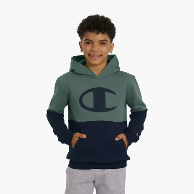 Champion Big Kid Boys Long Sleeve Fleece Active Hoodie