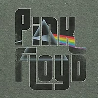 Mens Crew Neck Short Sleeve Regular Fit Pink Floyd Big and Tall Graphic T-Shirt