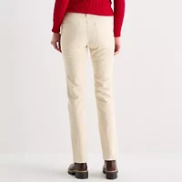 St. John's Bay Womens Mid Rise Bootcut Corduroy Pant