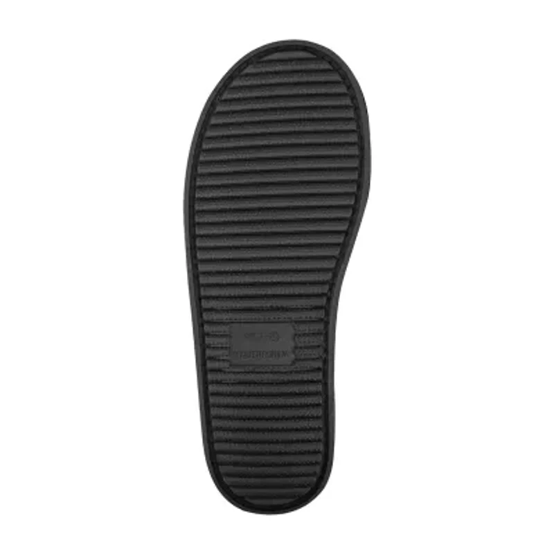 Jessica Simpson High Plush Cross Womens Slip-On Slippers