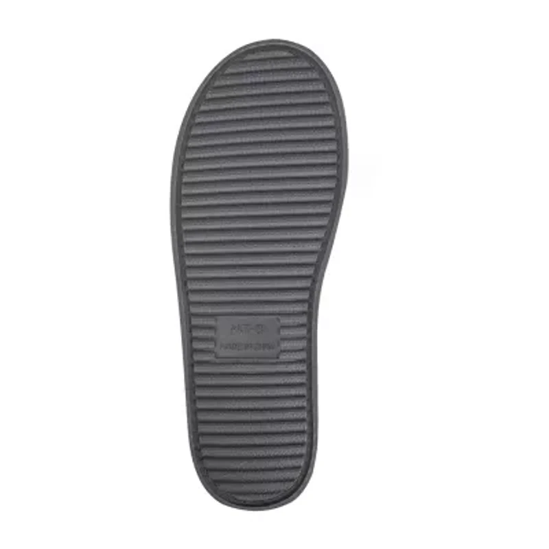 JS Jessica Simpson High Plush Cross Womens Slip-On Slippers