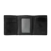Levi's Slim Trifold W/Zipper Mens Personalized Slim Fold Wallet