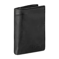 Levi's Slim Trifold W/Zipper Mens Personalized Slim Fold Wallet