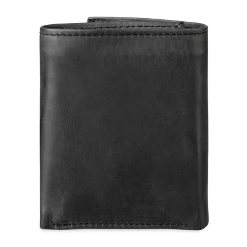 Levi's Slim Trifold W/Zipper Mens Personalized Slim Fold Wallet