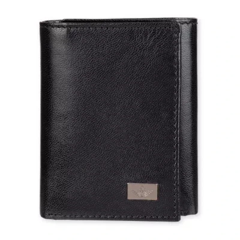 Dockers Rfid Extra Capacity Trifold Mens Personalized Trifold Wallet
