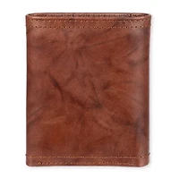 Dockers Rfid Extra Capacity Trifold With Zipper Mens Personalized Trifold Wallet