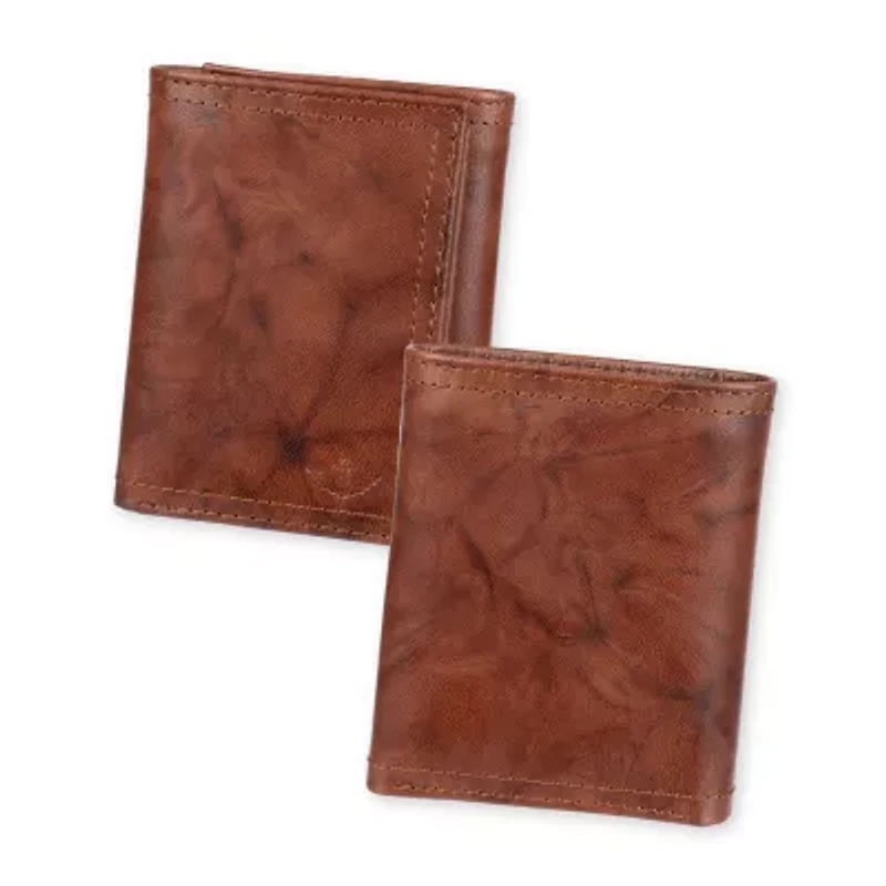 Dockers Rfid Extra Capacity Trifold With Zipper Mens Personalized Trifold Wallet
