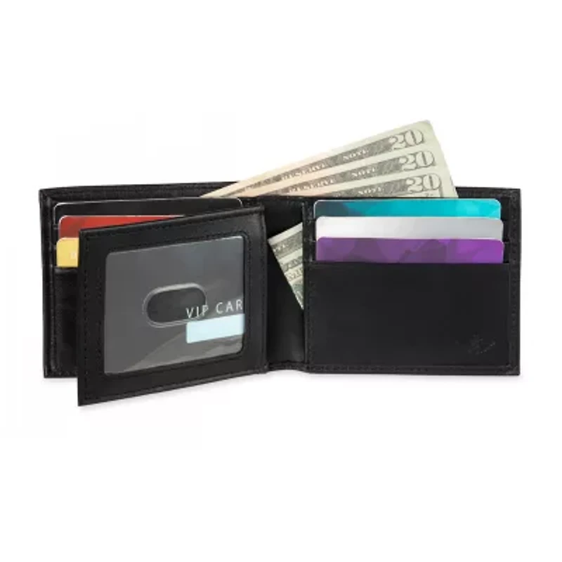 Dockers Rfid Extra Capacity Bifold Mens Bifold Wallet