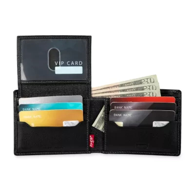 Levi's Passcase W/Bill Divider Mens Wallet