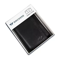 Dockers Rfid X-Cap Trifold Mens Wallet