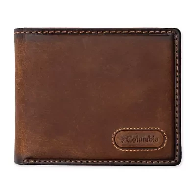 Columbia X-Cap Biflow W/ Logo Mens Personalized Wallet