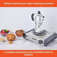 IMUSA Electric Stainless Steel Single Burner