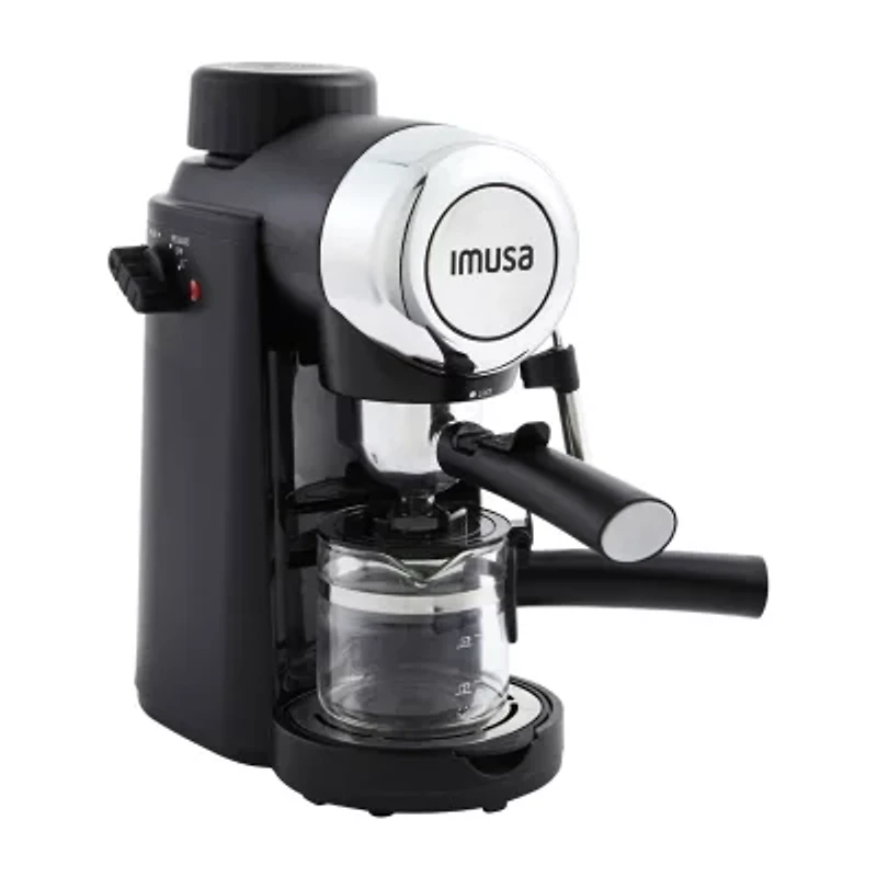 IMUSA Espresso + Cappuccino 4-Cup Coffee Maker
