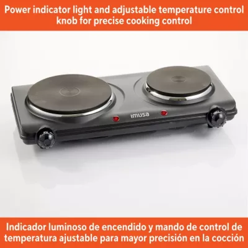 IMUSA Double Electric Hot Plate