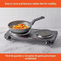 IMUSA Double Electric Hot Plate