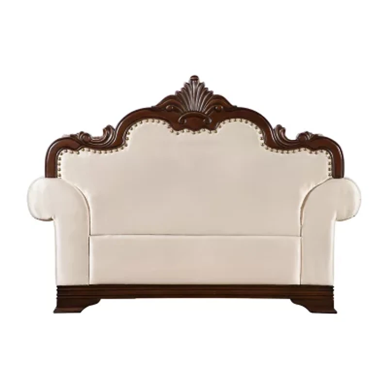 Dulupen Roll-Arm Upholstered Loveseat