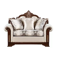 Dulupen Roll-Arm Upholstered Loveseat