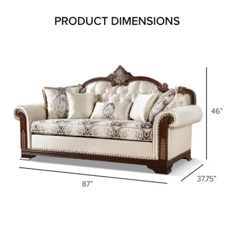 Dulupen Roll-Arm Sofa