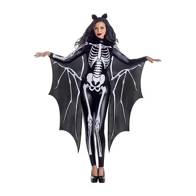 Womens Battie Skeleton Costume