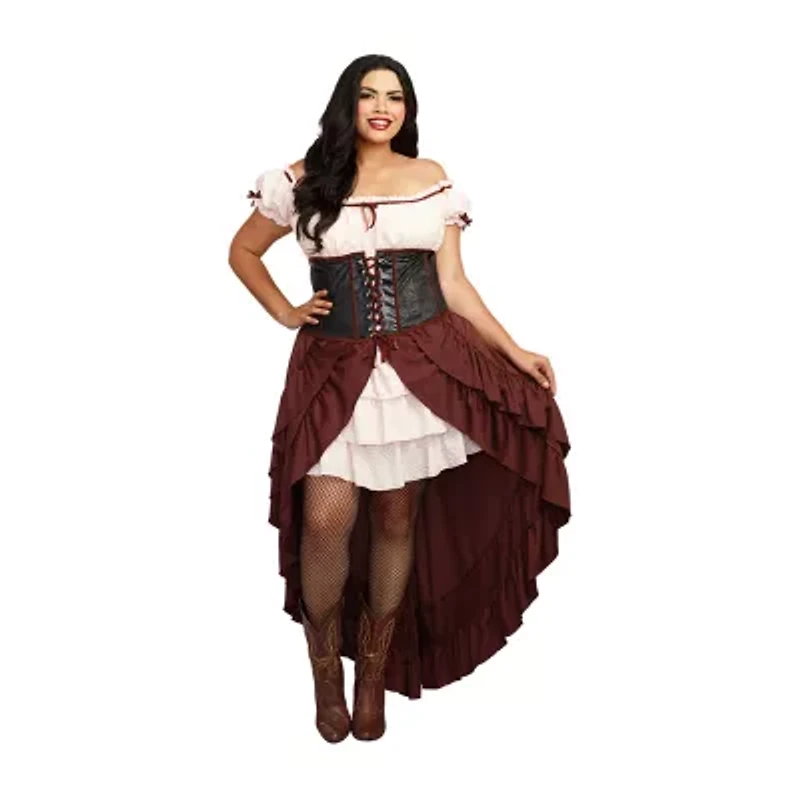 Womens Saloon Gal Costume