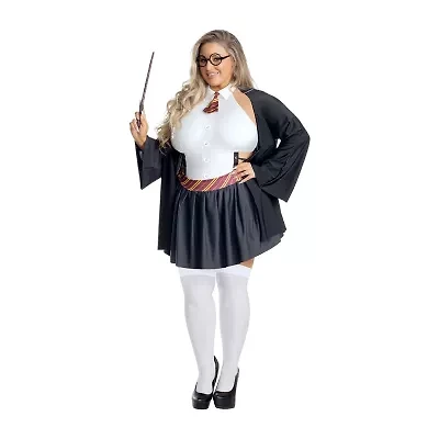 Womens Plus Spellcaster Costume