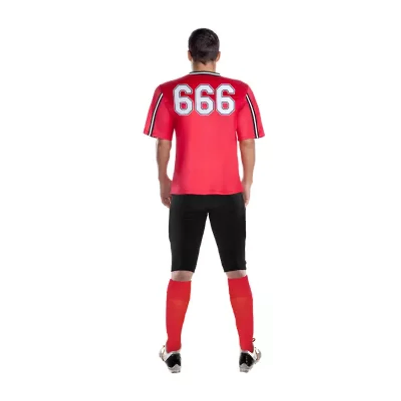 Mens Hellbent Football Player Costume