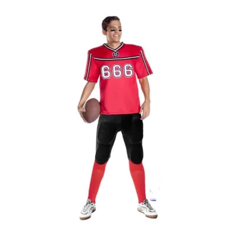 Mens Hellbent Football Player Costume