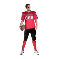Mens Hellbent Football Player Costume