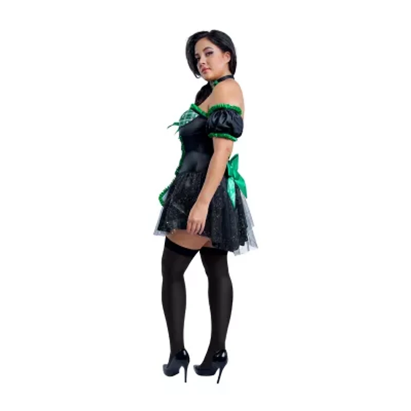 Womens Plus Lucky Beer Girl Costume