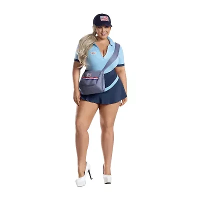 Womens Plus Postal Honey Costume